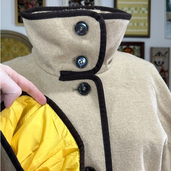 Anthro “Dipped Nugget Cape” by Woolrich - Picture 13 of 14